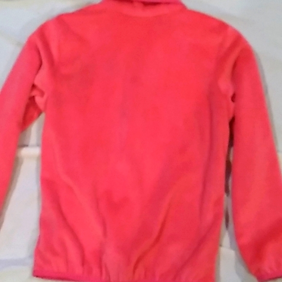 Columbia pink sportswear fleece jacket kids girls 7/8 - Picture 6 of 6